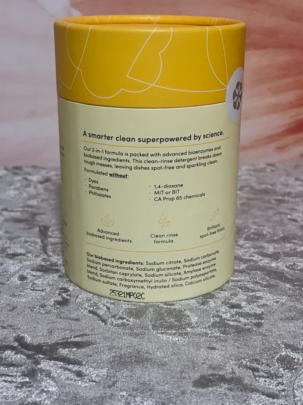 Dirty Labs Dishwasher Detergent Booster Aestival Powder 48 Loads 1lb